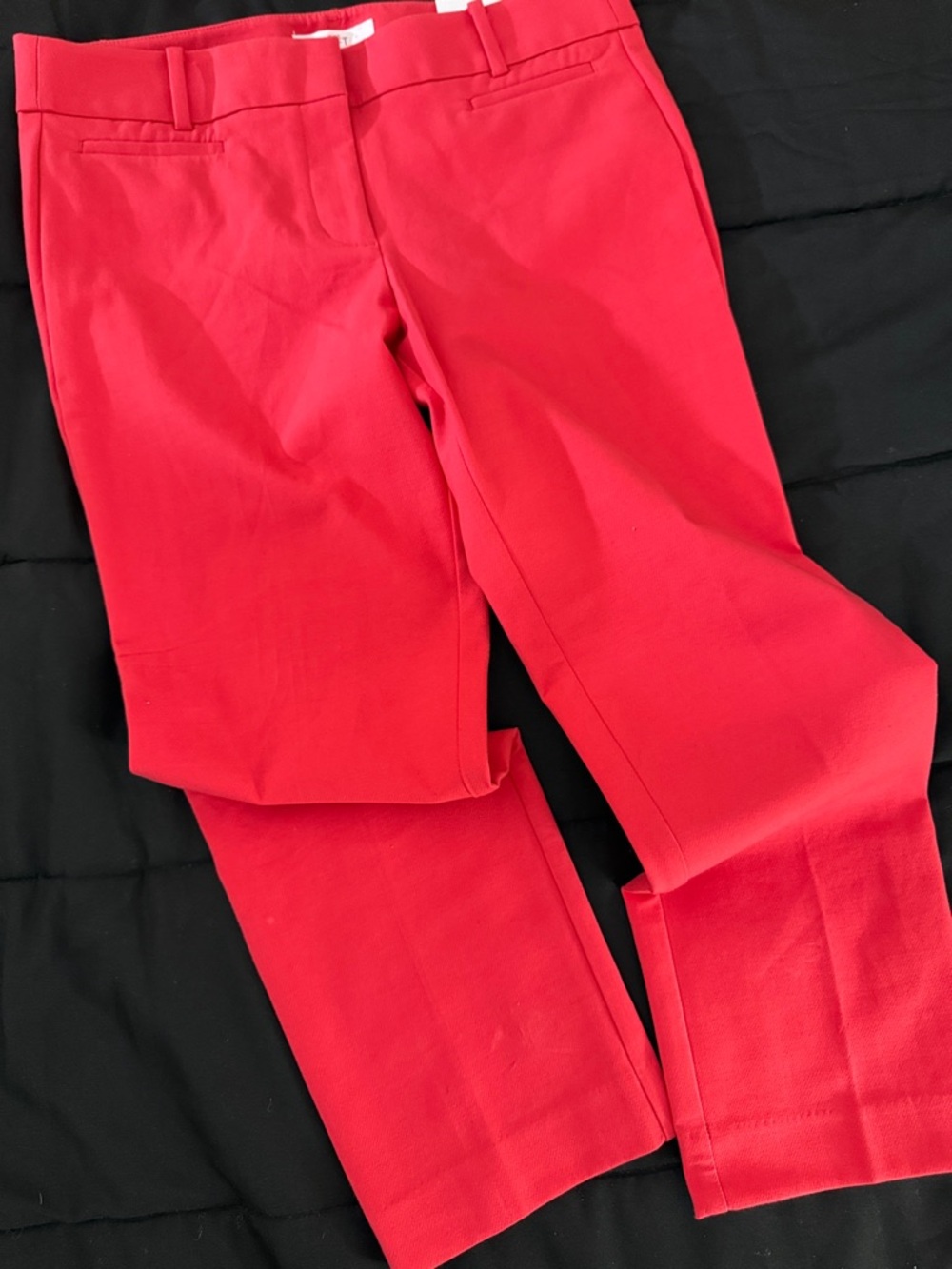 LOFT Coral-Red Women's Tailored Pants